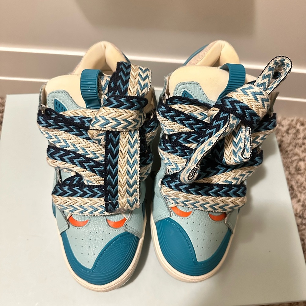 Boys Lanvin sneakers worn twice